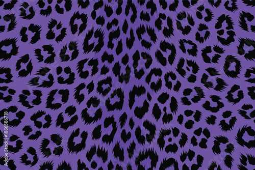 Abstract African leopard pattern print on animal fur skin texture background