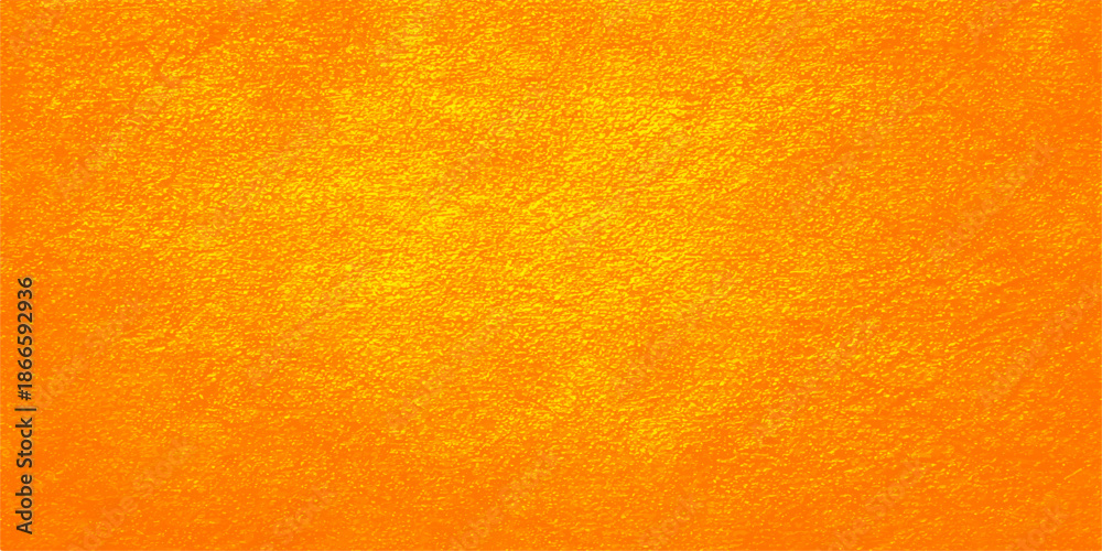 Naklejka premium A textured orange background with a vintage grunge surface and macro paper patterns creates a rough golden material design perfect for an old wallpaper or antique textile backdrop