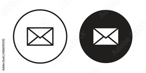 Mail icons or logo isolated sign symbol vector illustration - high quality black style vector icons