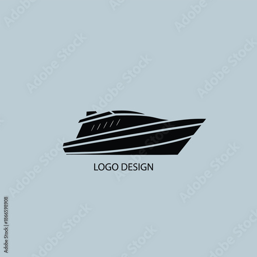 Boat logo yatch 