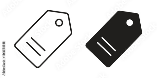 Tag icons or logo isolated sign symbol vector illustration - high quality black style vector icons