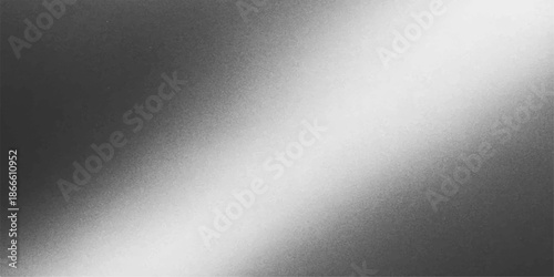 A shiny brushed metal texture background features a gray stainless steel plate surface with a metallic silver pattern and light chrome reflections on an aluminum backdrop material