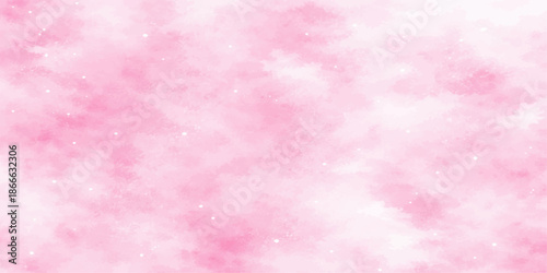 Soft pink abstract background featuring a vintage grunge texture and pastel purple bubbles on an aged paper material design