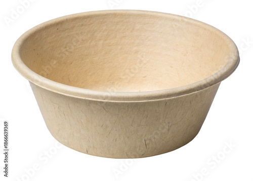  paper-bowl on a isolated transparent background	