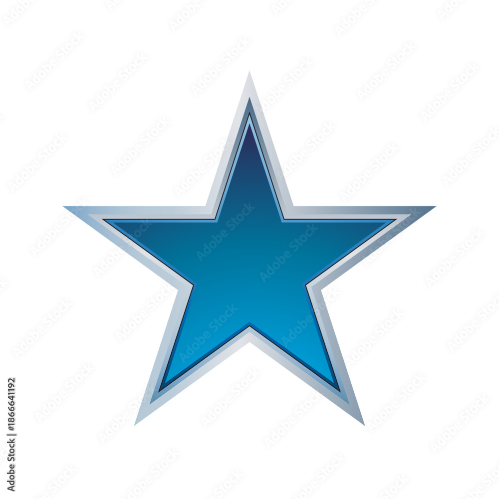 Obraz premium Star icon design template