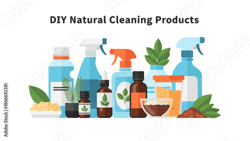 An illustration of a plate of food with green leaves on top, conveying freshness and health