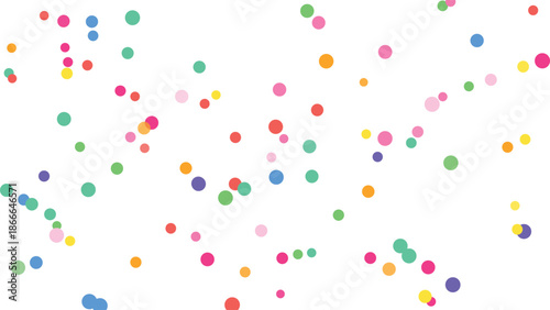 Minimal Colorful Dot Scatter Background With Clean Modern Look Vector Illustration