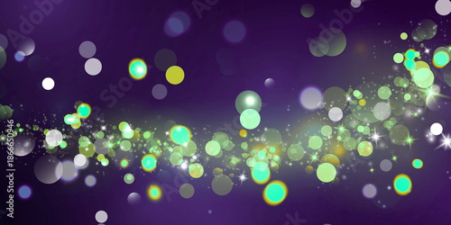 abstract purple light bokeh background
