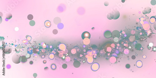 abstract pink light bokeh background
