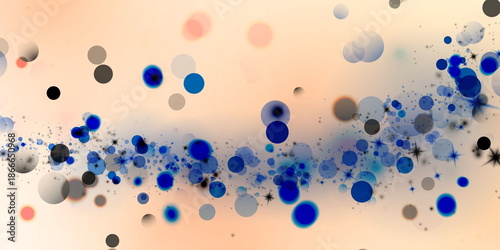 abstract color light bokeh background