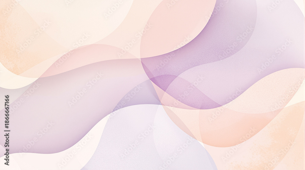 Obraz premium Abstract organic watercolor background with flowing shapes and soft transparency