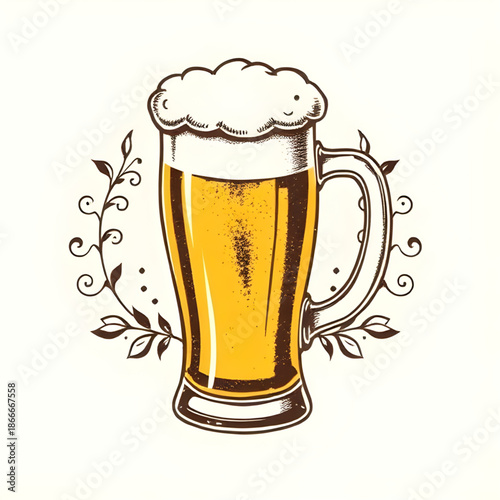 glass, beer, beverage, drink, alcohol, lager, ale, pilsner, brew, brewery, bar, pub, refreshment, cold, chilled, foam, froth, bubbles, carbonation, golden, amber, liquid, transparent, clear, mug, pint