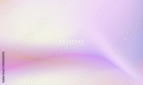 Abstract Dynamic Gradient Background. Soft Purple and White Fluid Color Gradient. Design Template For ads, Banner, Poster, Cover, Web, Brochure, Wallpaper, and flyer. Vector
