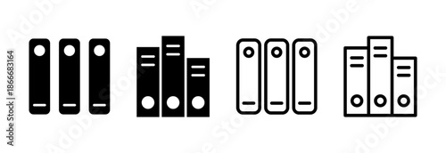 Library icon vector illustration. education sign and symbol