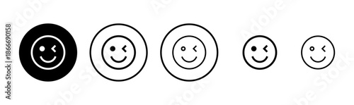 Smile icon logo design. smile emoticon icon. feedback sign and symbol
