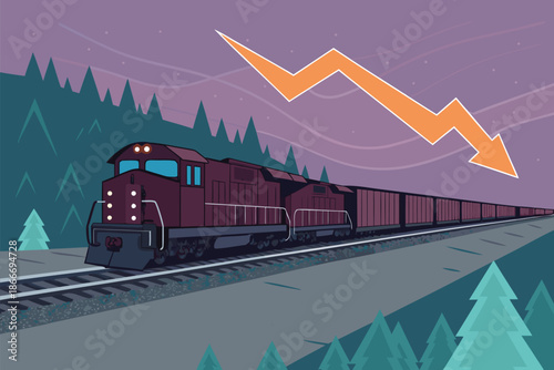 Rail Freight Corridor Economic Flow Realist