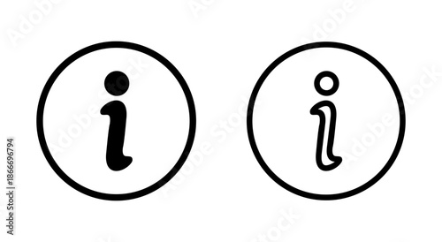 Information sign icon symbol for apps and websites. about us sign and symbol. question mark icon