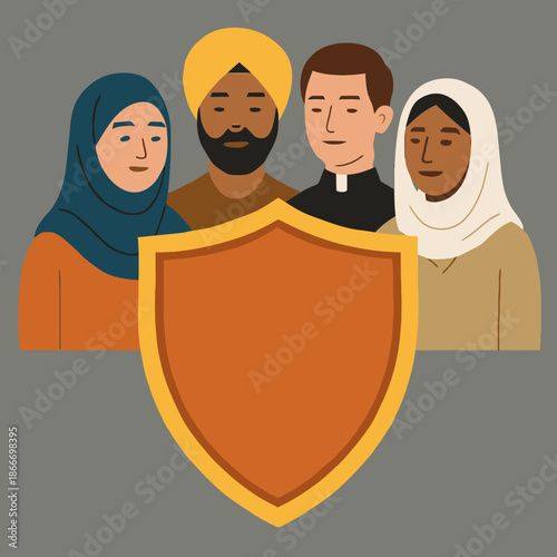Shield Protecting Diverse Figures from Discrimination
