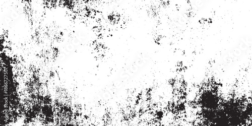 Dirty or dust film grain speck grit grunge overlay on white background grain noise grunge distressed texture overlay background, vintage black and white wall surface texture, rough cracked 