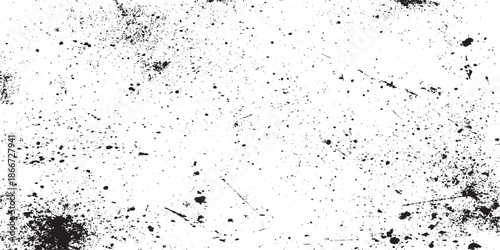  Dirty or dust film grain speck grit grunge overlay on white background grain noise particle. with dust and rough wall texture Speckle grain dot white paper noise texture with distress effect vector 