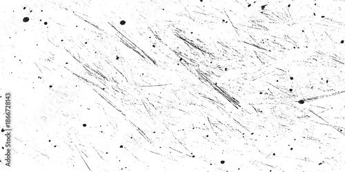 Abstract texture dirty and scratches frame. Dust particle and dust grain texture or dirt overlay Grunge black and white scratch dust crack wall white dust texture of Subtle grain texture overlay.