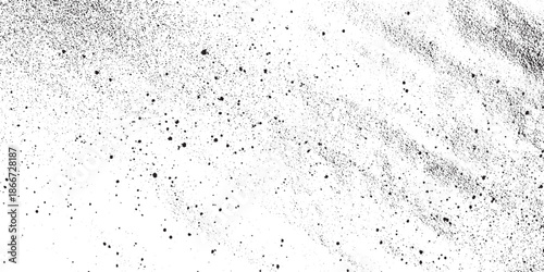 Black and white grunge. dust and grunge grain texture distorted grange overlay retro texture template. with dust and rough wall texture Speckle grain dot white paper noise texture with distress effect