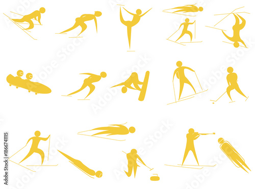 ウインタースポーツのアイコン