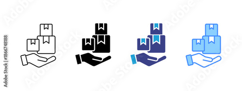 Handling icon set multiple style collection