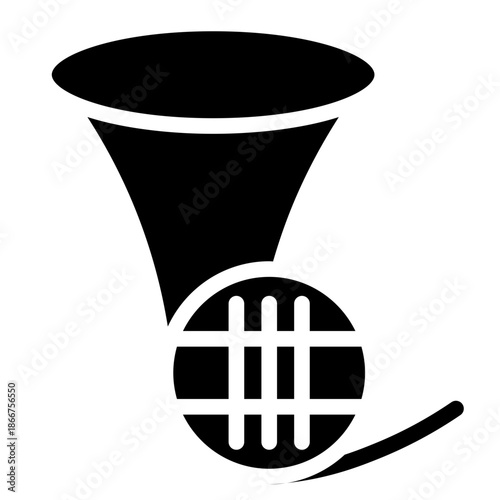 French horn icon