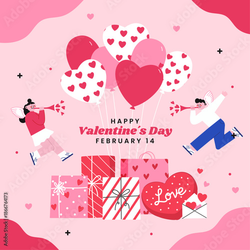 Valentine-related Design Assets