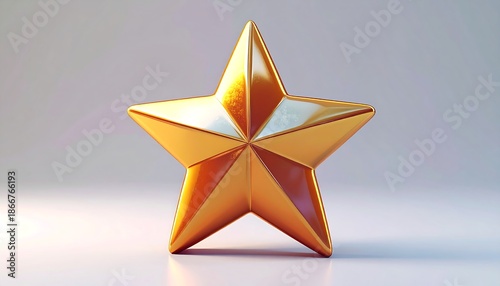 Golden Star - A Symbol of Achievement and Excellence.