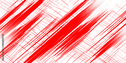 Red and white Tire tracks, background eps 10 vector.