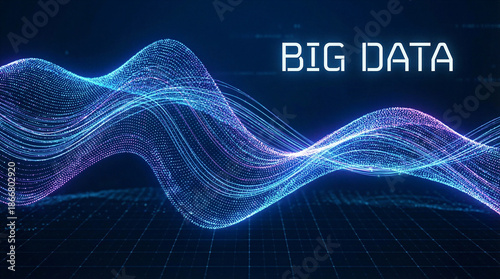 Exploring big data trends in technology visual representation digital environment abstract viewpoint