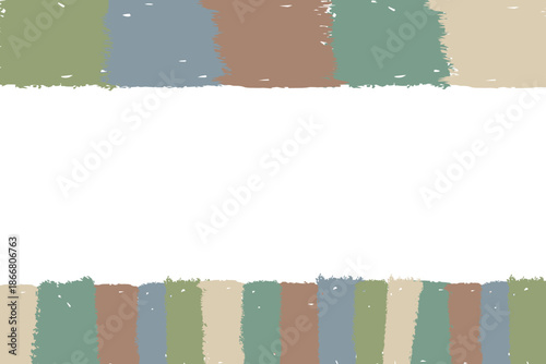 クレヨンタッチ 幼児向けHP用 ヘッダー・フッターセット ナチュラルカラー
Crayon Style Header & Footer Set for Kids Website – Natural Color