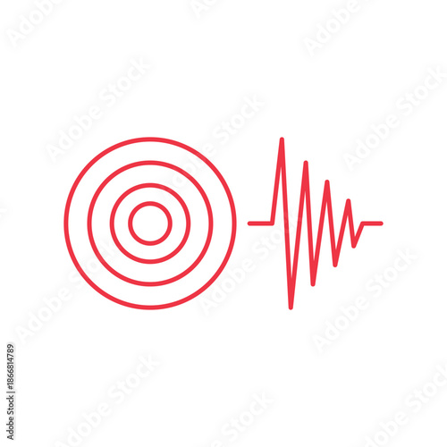illustration of seismic waves