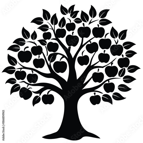 Black palm tree silhouettes vector icon set. Tropical island summer vacation design element. Exotic beach coconut tree logo concept. Nature illustration isolated on white background.