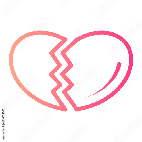 broken heart icon