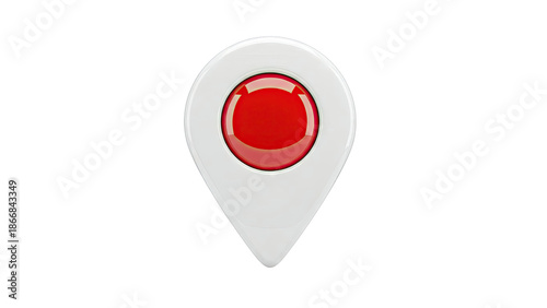 Location Pin with Red Circle Free Download Location Pin with Red Circle - GFXLoad
