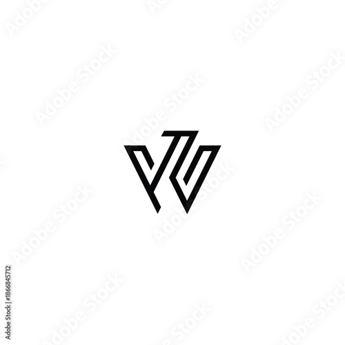 letter w vector design for icon,symbol or logo. line W letter logo