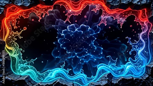 craft from notched colors of late obsidian, the Volcanic sway march shot bats with reddened lava shine circle ampere beat nub that beams glittering particles, spell dazzling dreary and k