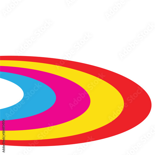 Make a Professional Rainbow Background Vector