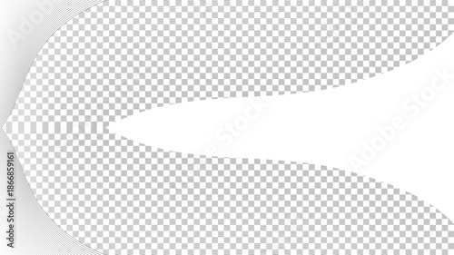 Vector illustration of a woman face on an abstract silver metallic background with halftone pattern texture, gray grid dots, and geometric shapes for a modern business card or banner design