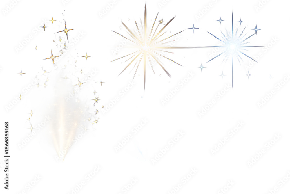 Fototapeta premium Abstract Light Effects Overlay PNG, Glow, Sparkle, Bokeh, Lens Flare, Bright Digital Lights