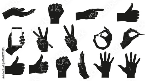 hand gestures set
