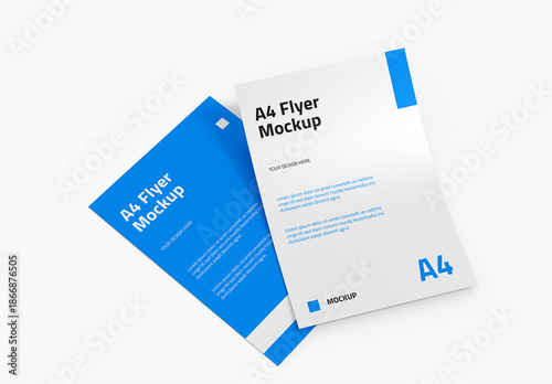A4 Flyer Mockup