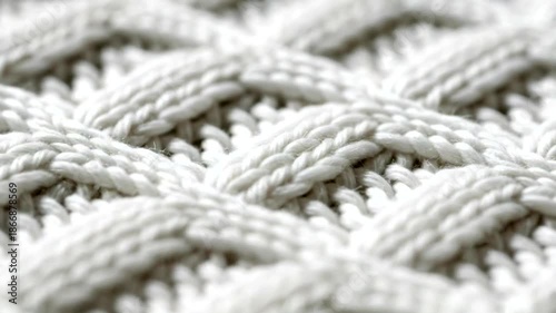 Close-up of intricate woven fabric texture