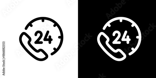 24時間サポート・コールセンターのアイコン