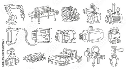 Advanced industrial automation equipment