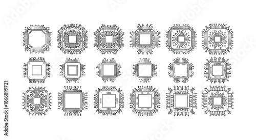 Array of integrated circuits