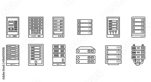 Various types of networking equipment